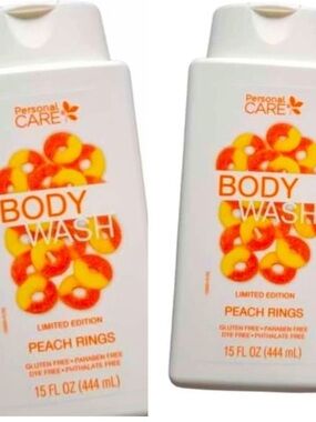🔴 Peach 🍑 Rings Body Wash